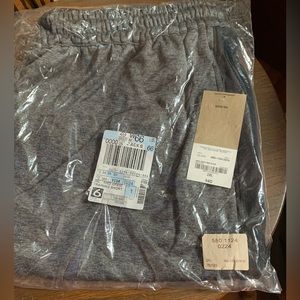 NIP 2X men’s gray training shorts.